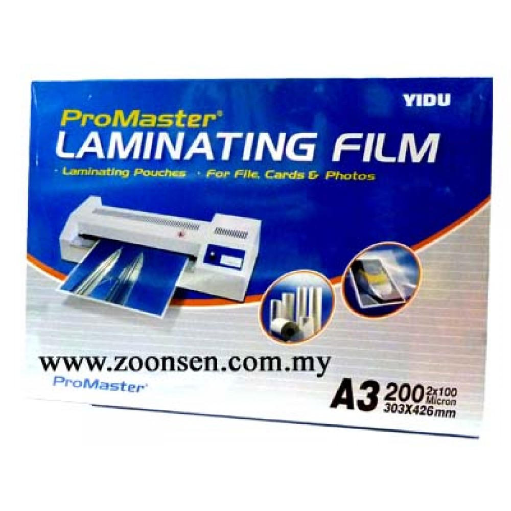 PROMASTER LAMINATING FILM 100'S
